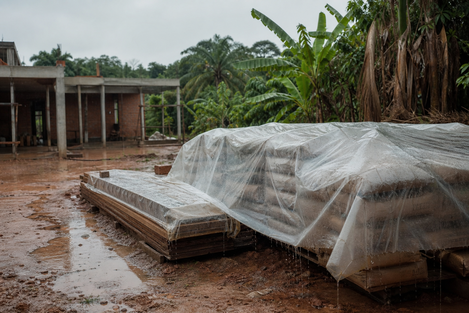 Qué se atrasa si nadie lo nombra — Obra en Paraguay bajo cielo de octubre
